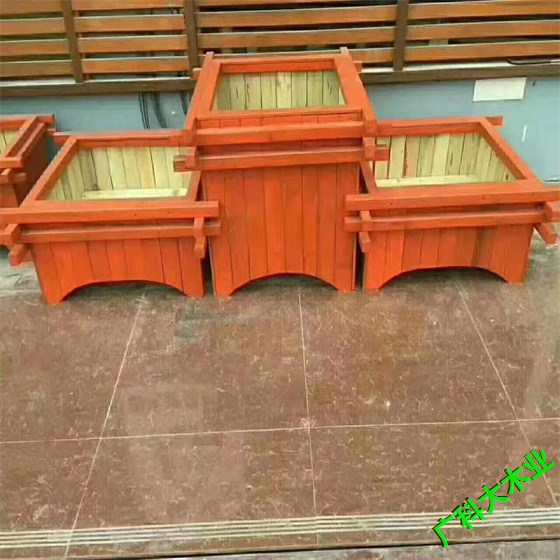 太原防腐木園林花箱